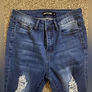 Distressed Skinny Jeans